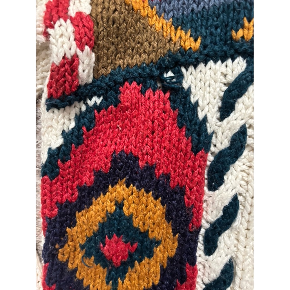 Vintage NUGGETS 1993 knitted crewneck sweater size large - Picture 7 of 11